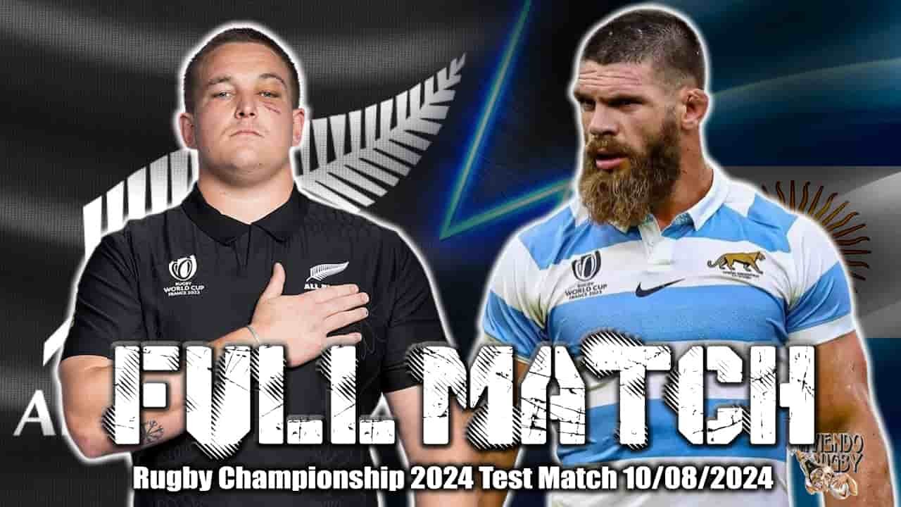 All Blacks v Los Pumas Rugby Championship 2024 Test Match 1