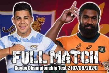 Los Pumas v Wallabies Rugby Championship 2024 Test Match 2