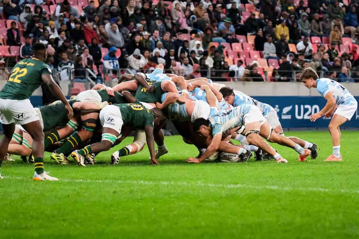 Los Pumitas ante Sudáfrica en el Rugby Championship M20